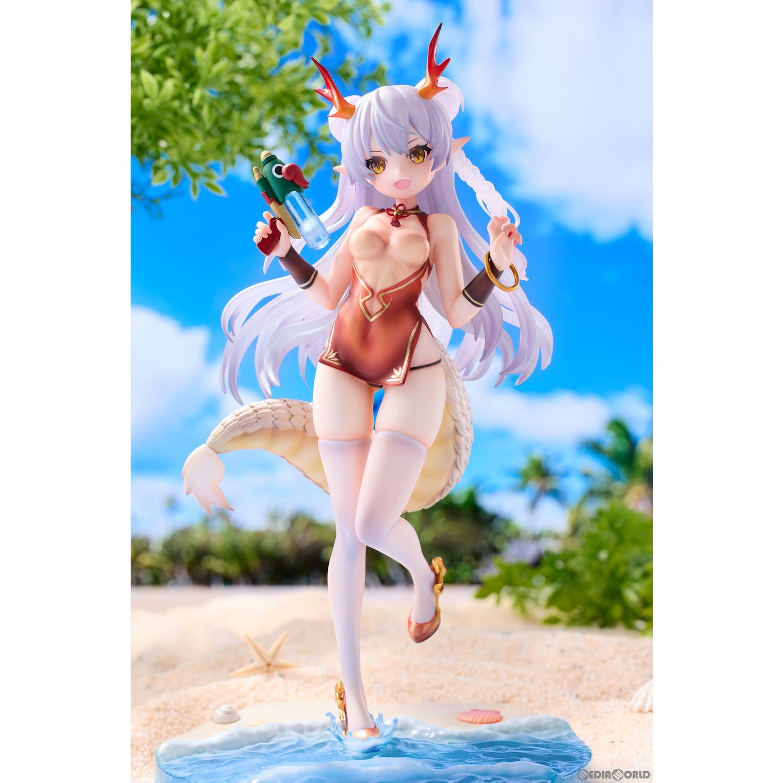 【中古即納】[FIG] 竜姫 モンリ 1/7 完成品 フィギュア(PF246) DCTer/PLUM(プラム)(20230630)