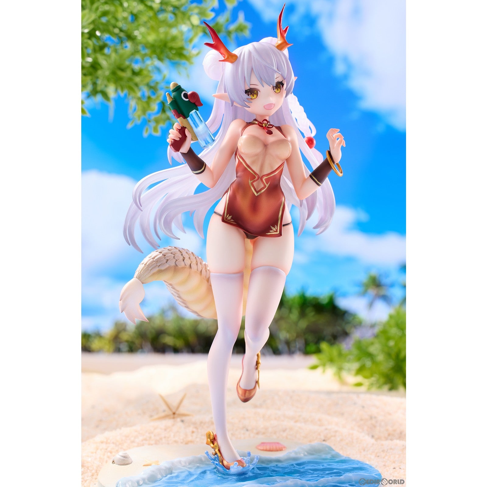 【中古即納】[FIG] 竜姫 モンリ 1/7 完成品 フィギュア(PF246) DCTer/PLUM(プラム)(20230630)