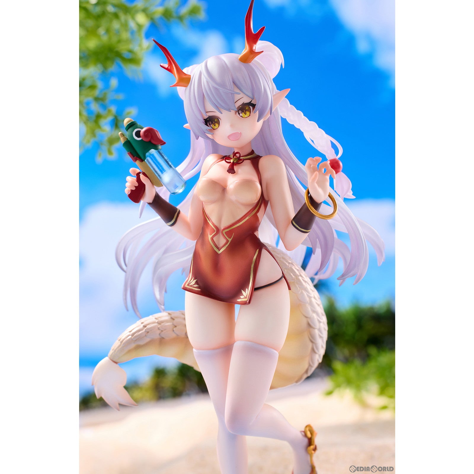 【中古即納】[FIG] 竜姫 モンリ 1/7 完成品 フィギュア(PF246) DCTer/PLUM(プラム)(20230630)