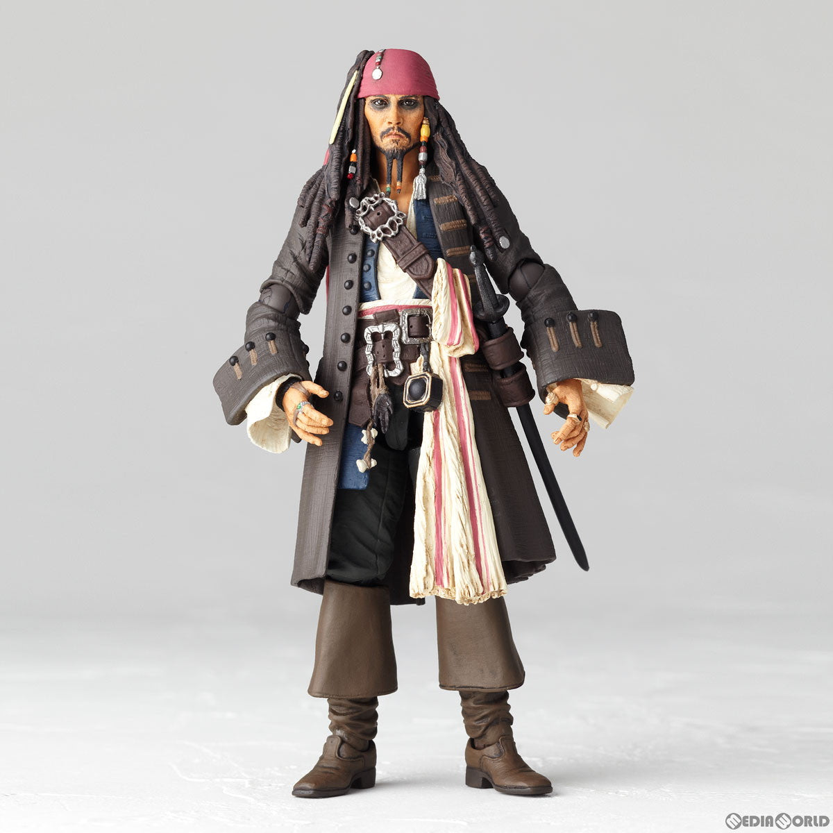 新品即納】[FIG]リボルテック ジャック・スパロウ パイレーツ