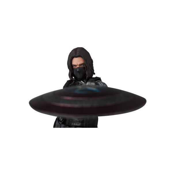 【予約安心出荷】[FIG] (再販) マフェックス No.203 MAFEX WINTER SOLDIER(ウィンター・ソルジャー) キャプテン・アメリカ/ウィンター・ソルジャー 完成品 可動フィギュア メディコム・トイ(2026年8月)