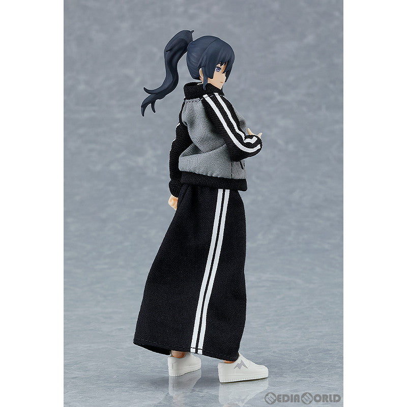 【新品即納】[FIG] figma(フィグマ) 601 女性body(マコト) with ジャージ セットアップ+ジャージスカートコーデ figma Styles(フィグマ スタイルズ) 完成品 可動フィギュア マックスファクトリー(20230928)
