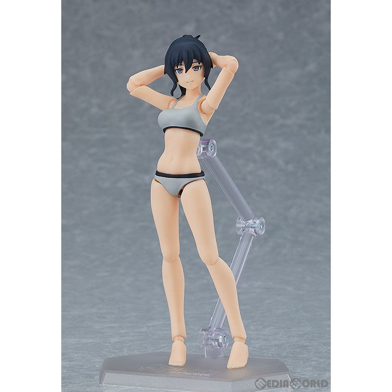 【新品即納】[FIG] figma(フィグマ) 601 女性body(マコト) with ジャージ セットアップ+ジャージスカートコーデ figma Styles(フィグマ スタイルズ) 完成品 可動フィギュア マックスファクトリー(20230928)
