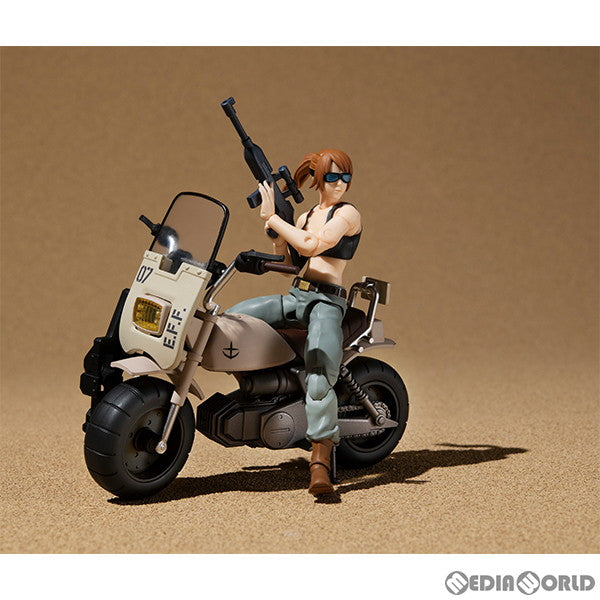 【新品即納】[FIG] G.M.G.(ガンダムミリタリージェネレーション) 地球連邦軍V-SP09 一般兵士&連邦兵専用バイク 機動戦士ガンダム 第08MS小隊 完成品 可動フィギュア メガハウス(20230731)