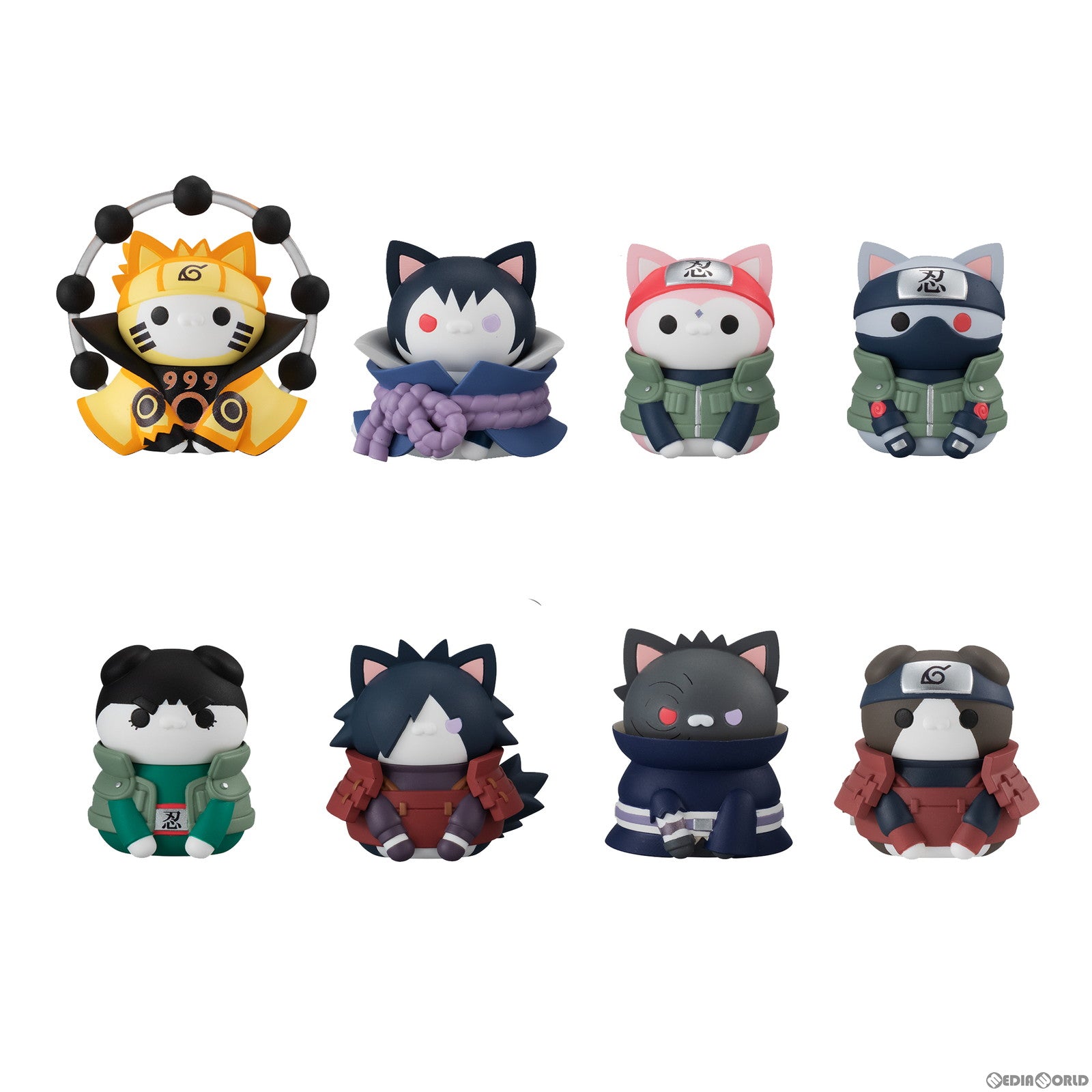 【新品即納】[BOX][FIG] MEGA CAT PROJECT ニャルト!LAST BATTLE編 NARUTO-ナルト- 疾風伝 フィギュア(8個) メガハウス(20230831)