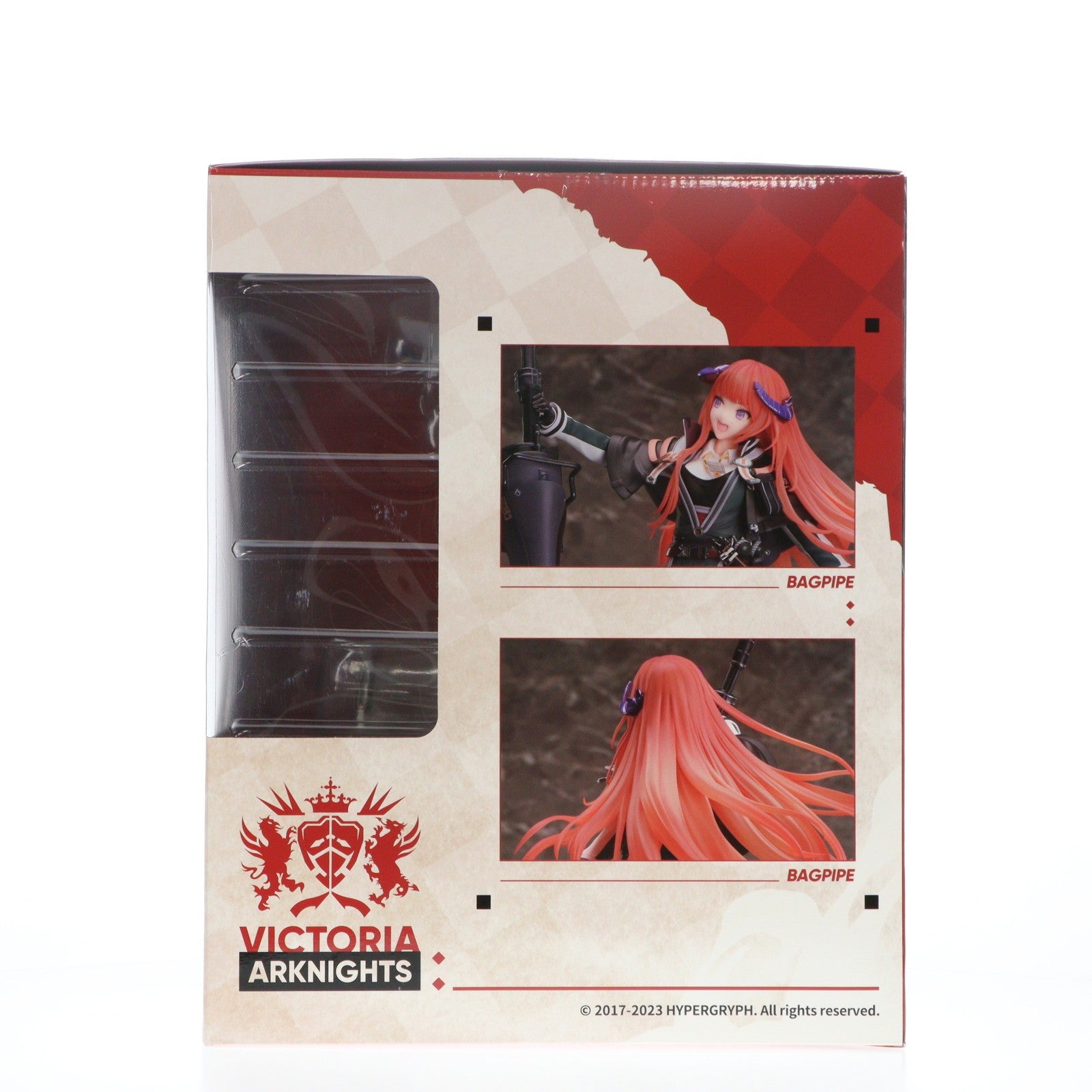 【中古即納】[FIG] アクリルキーホルダー付属 F:NEX限定 バグパイプ 昇進段階二 VER. アークナイツ 1/7 完成品 フィギュア(AMU-FNX751) フリュー(20231230)