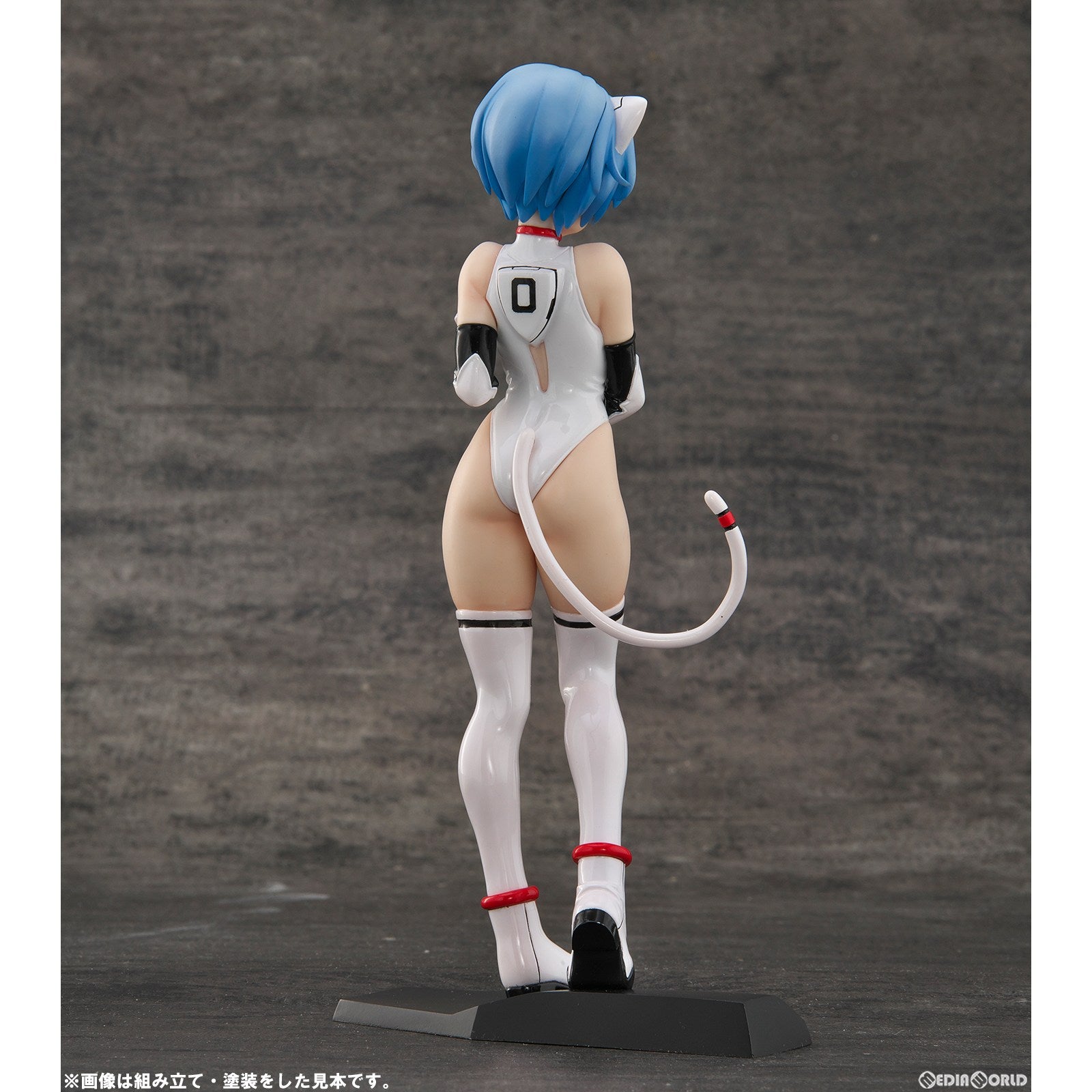 【新品即納】[FIG] エヴァンゲリオンぐりむろっく!PLUS レイ 成形色ホワイト 1/8 レジンキャスト製組立キット フィギュア RCベルグ(20230630)