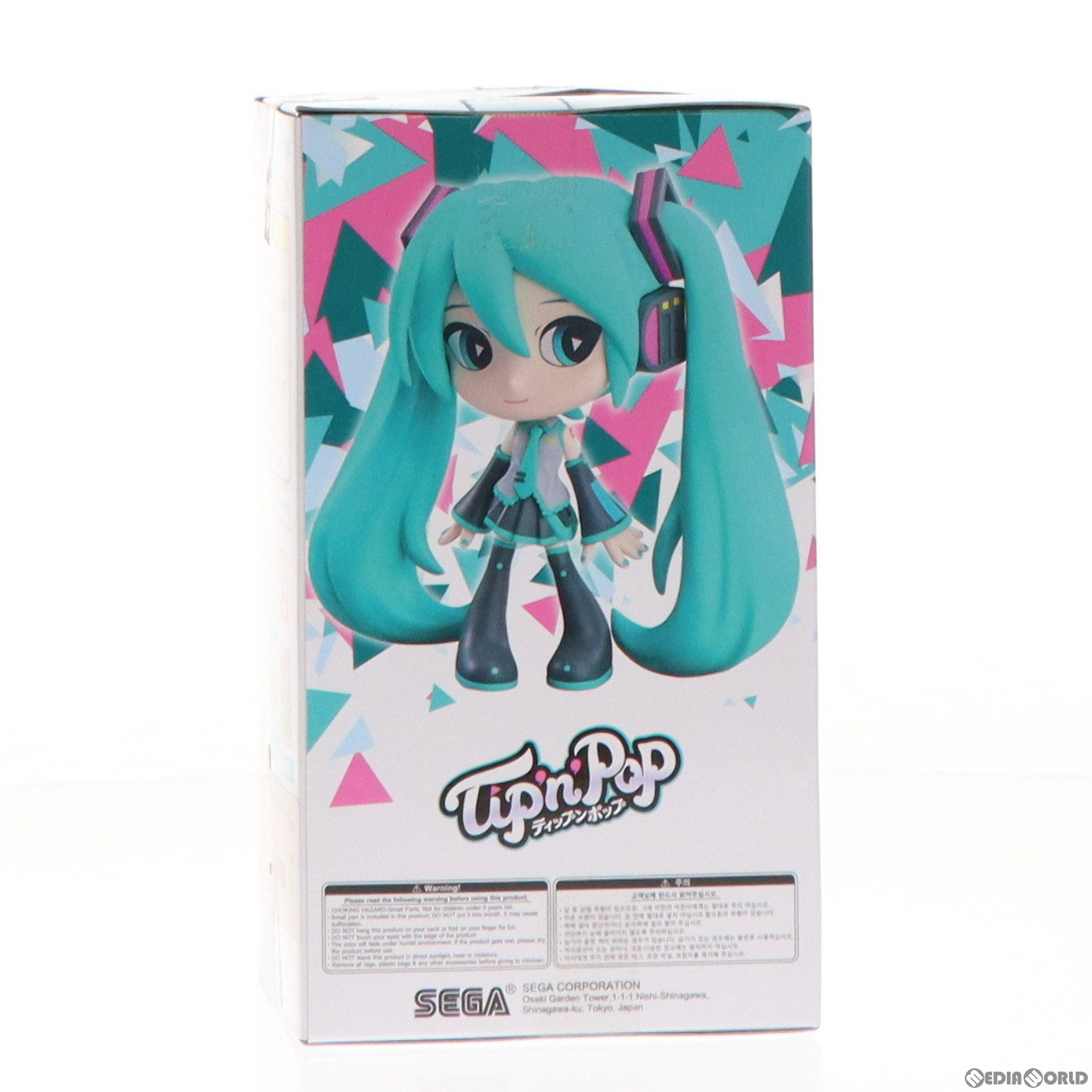 【中古即納】[FIG] 初音ミク(ビビットカラー) 「キャラクター・ボーカル・シリーズ 01 初音ミク」 Tip’n’Pop プレミアム『初音ミク』 フィギュア プライズ(1065821) セガ(20230310)