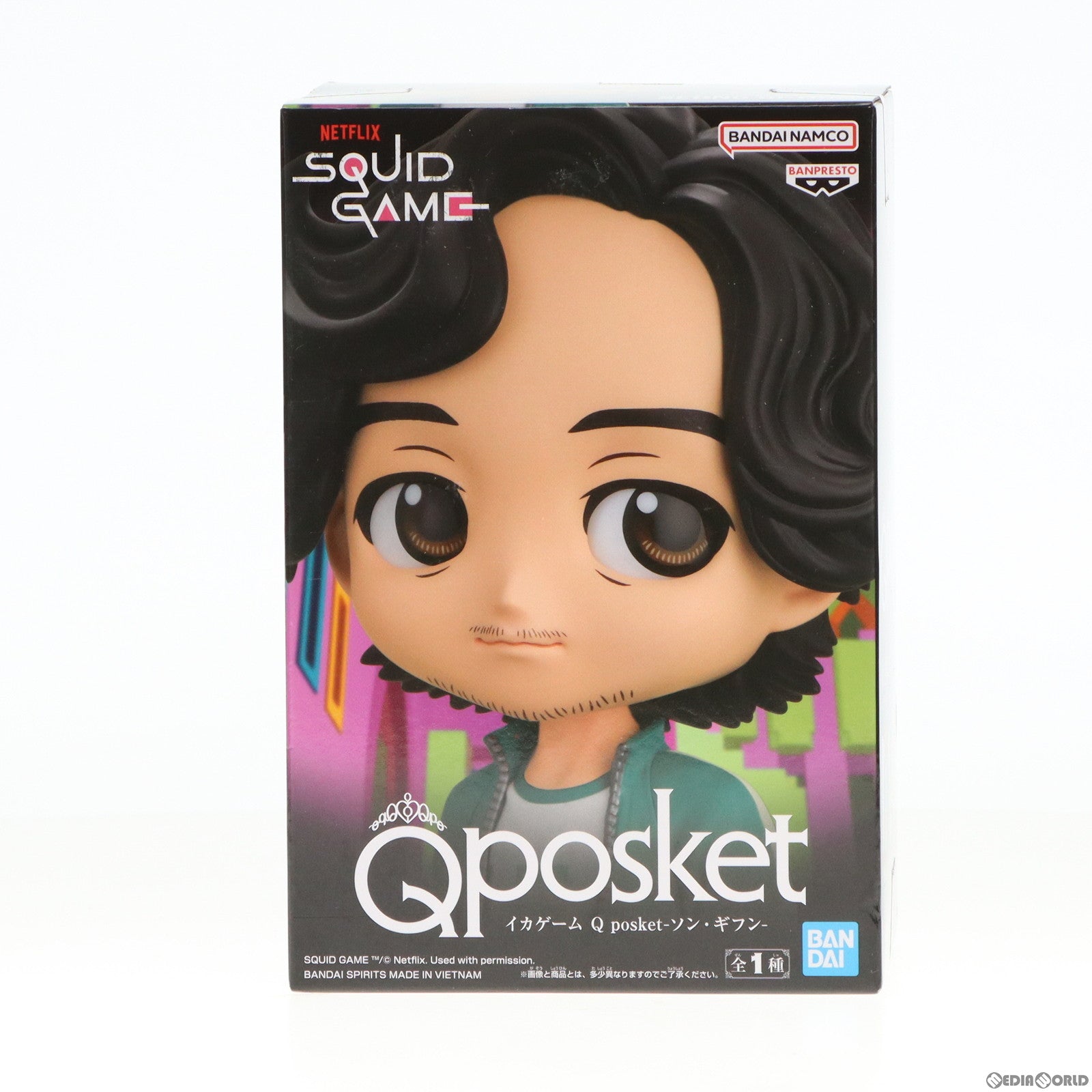 【中古即納】[FIG] ソン・ギフン イカゲーム Q posket-ソン・ギフン- フィギュア プライズ(2627728) バンプレスト(20230331)