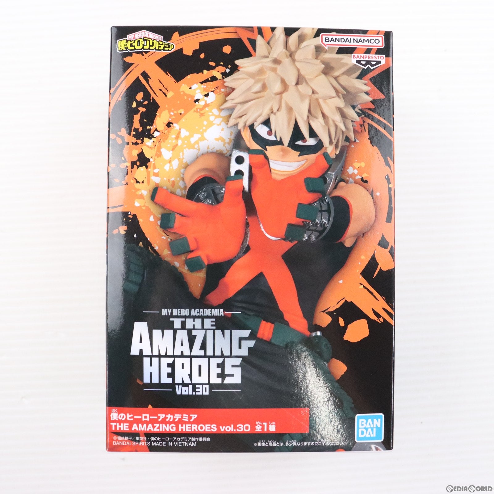 【中古即納】[FIG] 爆豪勝己(ばくごうかつき) 僕のヒーローアカデミア THE AMAZING HEROES vol.30 フィギュア プライズ(2626940) バンプレスト(20230331)