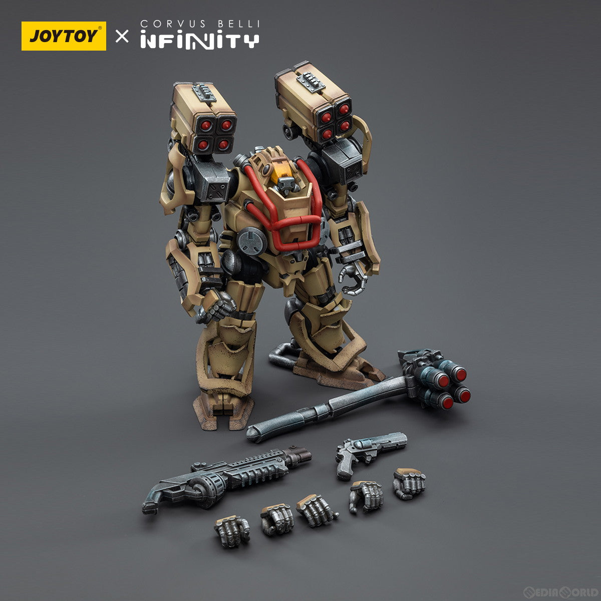 【新品即納】[FIG] JOYTOY×Infinity アルマタ-2プロジェクト ヘビーショットガン戦闘メカ「ラトニック」 1/18 アクションフィギュア JOYTOY(ジョイトイ) (20230630)