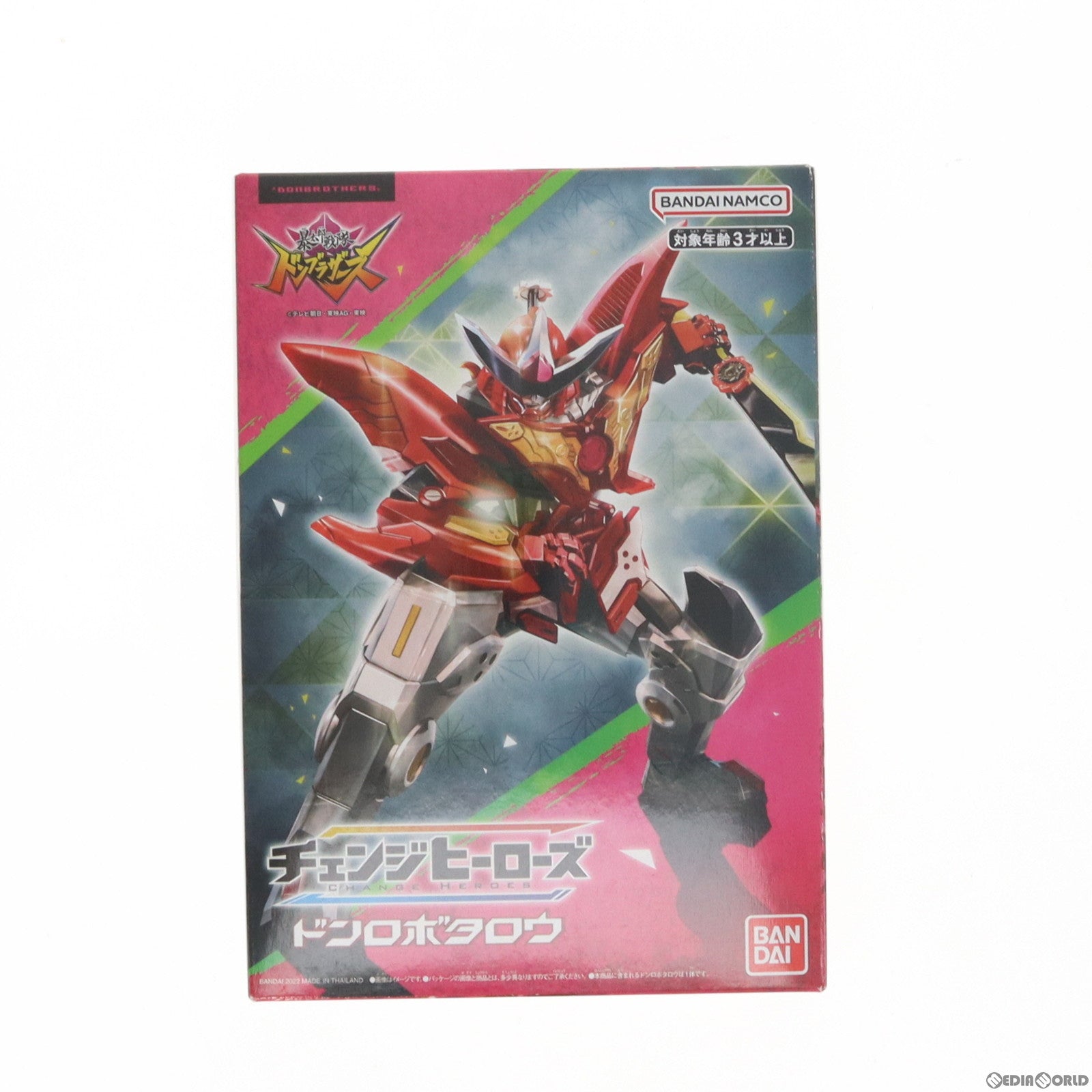 【中古即納】[TOY] チェンジヒーローズ ドンロボタロウ 暴太郎戦隊ドンブラザーズ 完成トイ バンダイ(20220604)