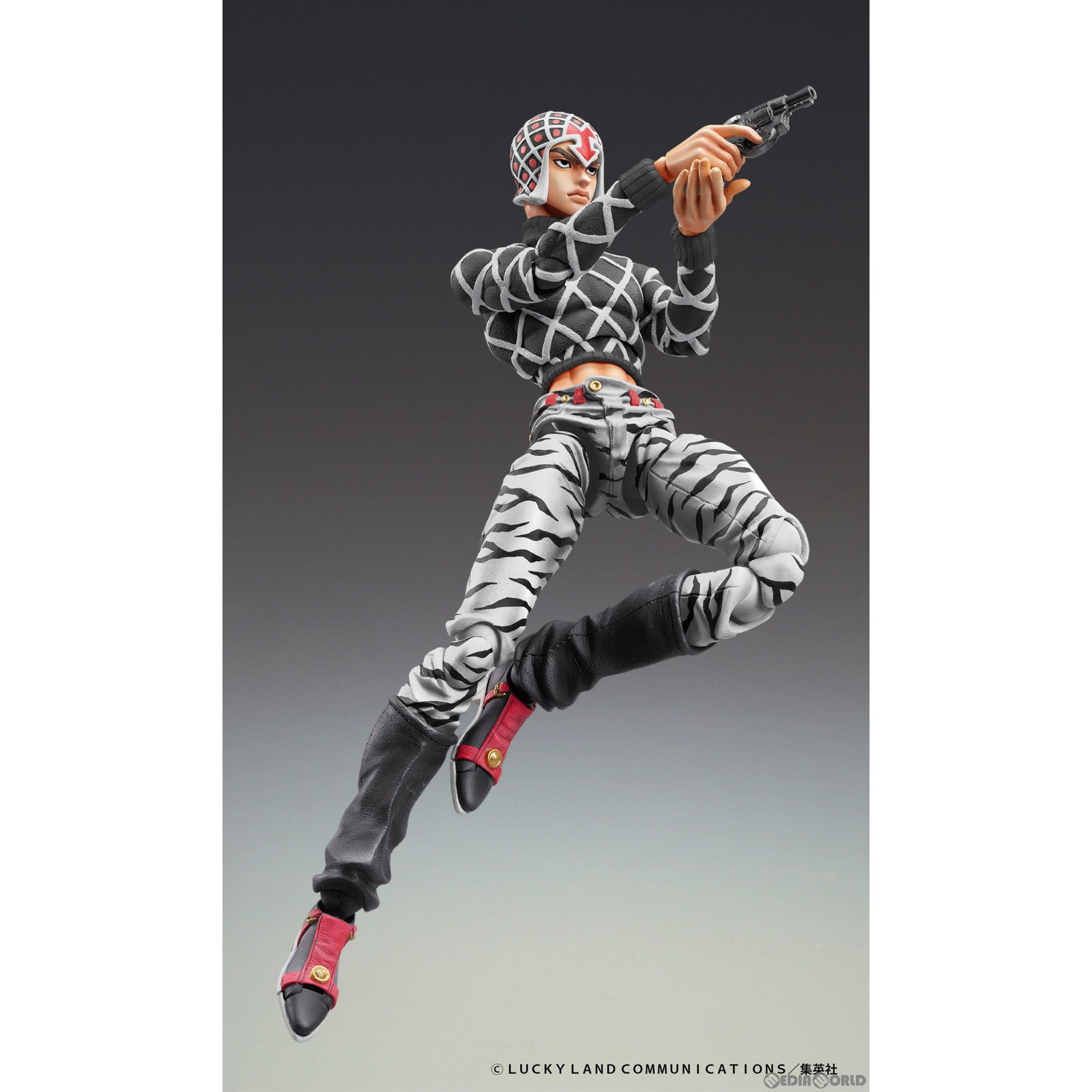 【中古即納】[FIG] 超像可動 グイード・ミスタ&S・P Ver.BLACK ジョジョの奇妙な冒険 第5部 完成品 可動フィギュア メディコス・エンタテインメント(20231201)