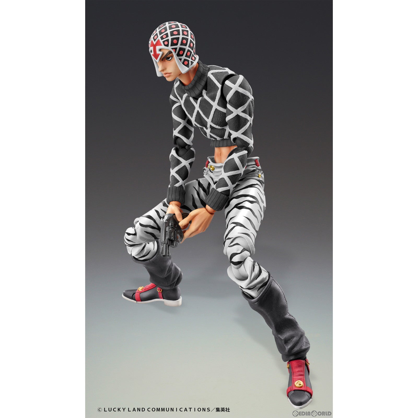 【中古即納】[FIG] 超像可動 グイード・ミスタ&S・P Ver.BLACK ジョジョの奇妙な冒険 第5部 完成品 可動フィギュア メディコス・エンタテインメント(20231201)