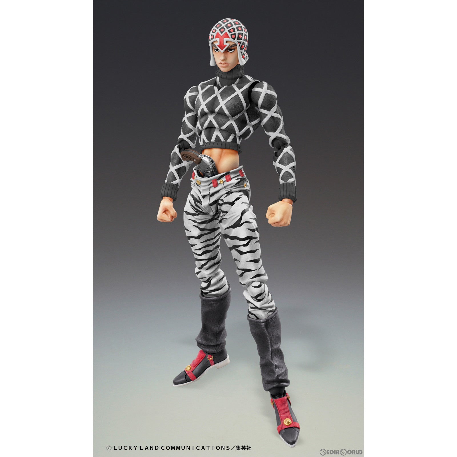 【中古即納】[FIG] 超像可動 グイード・ミスタ&S・P Ver.BLACK ジョジョの奇妙な冒険 第5部 完成品 可動フィギュア メディコス・エンタテインメント(20231201)