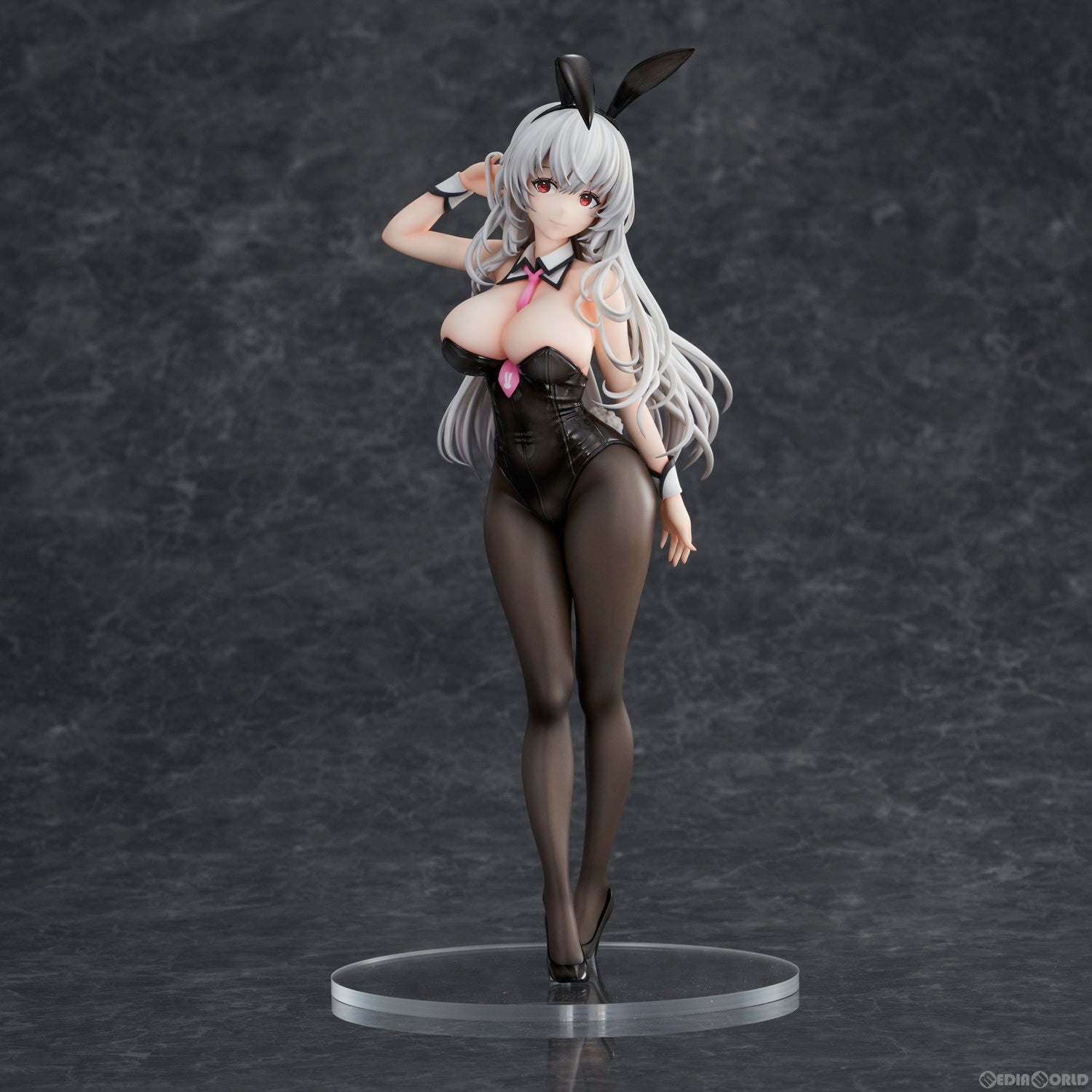 【新品即納】[FIG] 羽織イオイラスト『白髪バニー』 完成品 フィギュア ユニオンクリエイティブ(20230917)