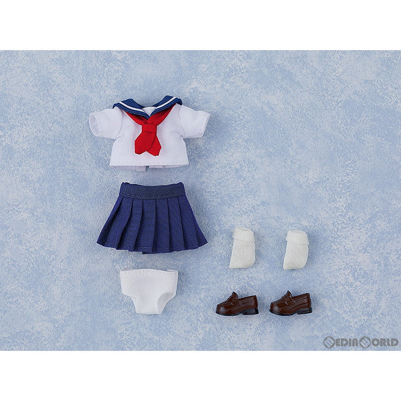 【新品即納】[FIG] ねんどろいどどーる おようふくセット セーラー服 半袖(ネイビー) フィギュア用アクセサリ グッドスマイルカンパニー(20231001)