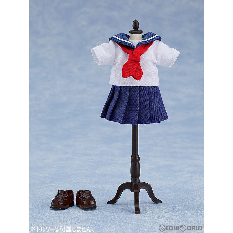【中古即納】[FIG] ねんどろいどどーる おようふくセット セーラー服 半袖(ネイビー) フィギュア用アクセサリ グッドスマイルカンパニー(20230901)