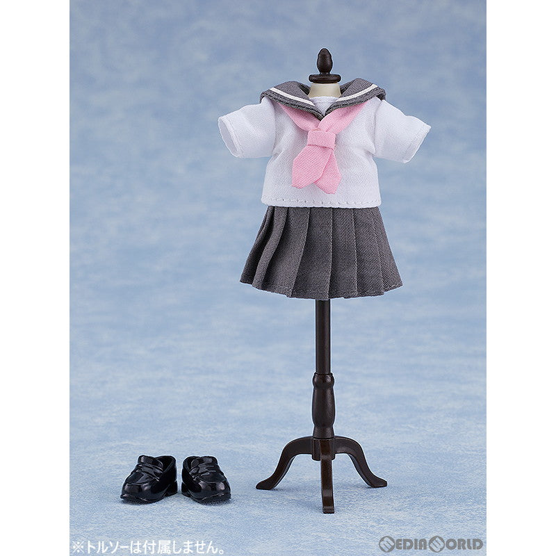 【新品即納】[FIG] ねんどろいどどーる おようふくセット セーラー服 半袖(グレー) フィギュア用アクセサリ グッドスマイルカンパニー(20230901)
