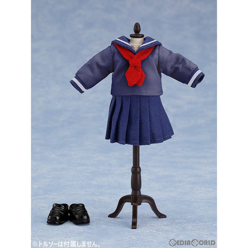 【新品即納】[FIG] ねんどろいどどーる おようふくセット セーラー服 長袖(ネイビー) フィギュア用アクセサリ グッドスマイルカンパニー(20231001)