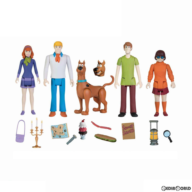 【新品即納】[FIG] 5ポイント スクービー・ドゥー Scooby-Doo フレンズ vs フォーズ アクションフィギュア セット メズコトイズ(20240131)