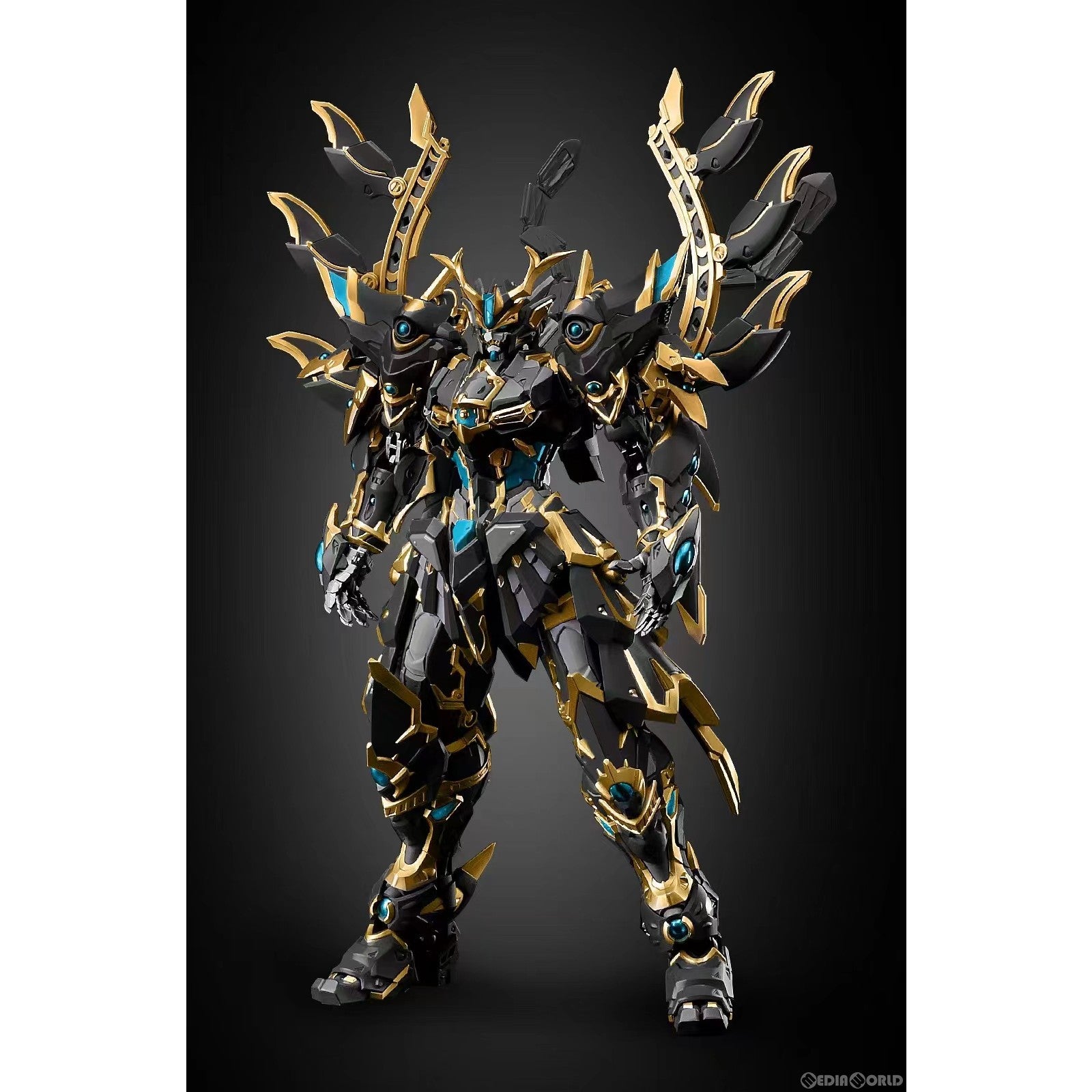 【新品即納】[FIG] CD-01C 四聖獣 黒龍 完成品 合金可動フィギュア 蔵道模型(ZEN Of Collectible) (20230630)