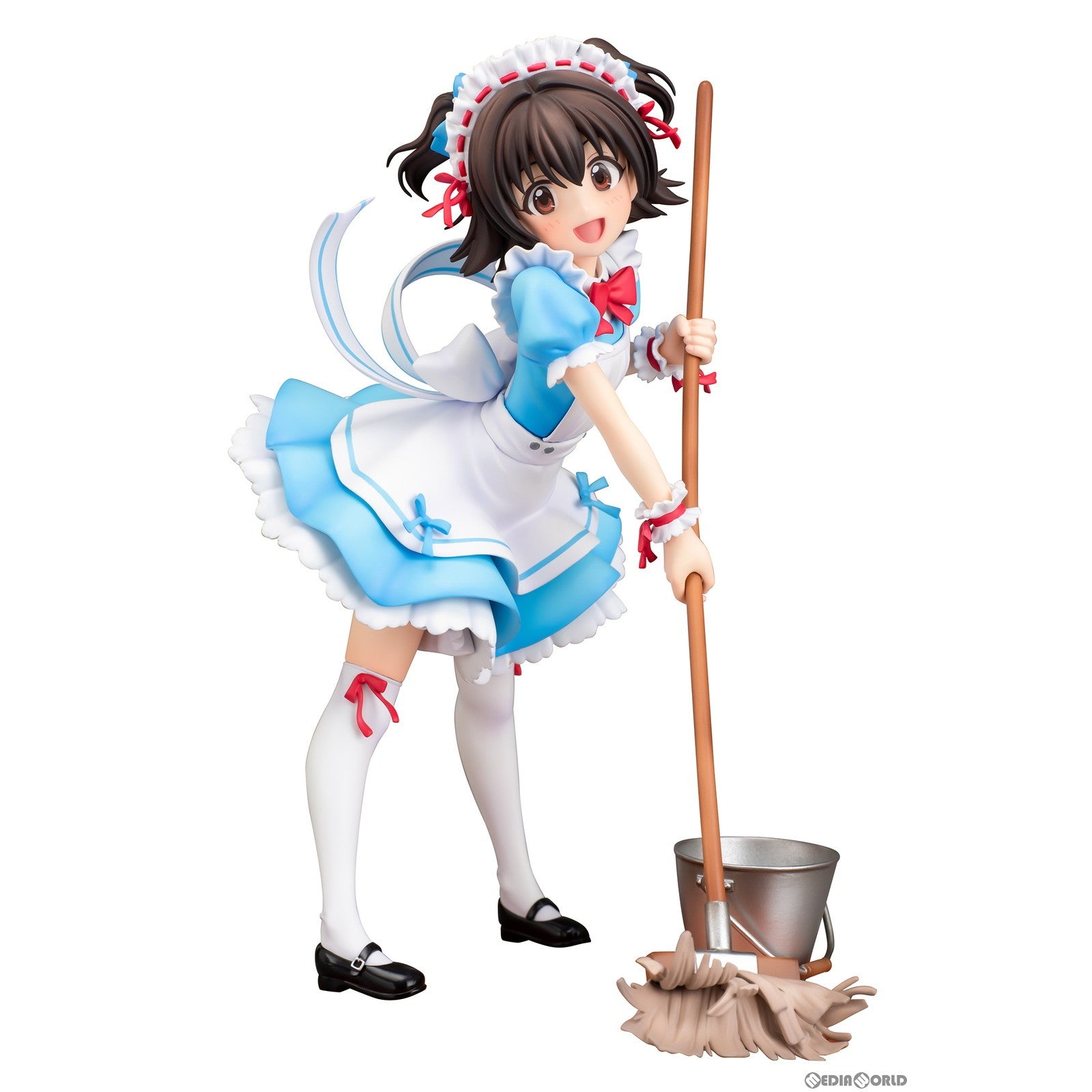 【新品即納】[FIG] (再販)赤城みりあ[おりこうメイドさん] アイドルマスター シンデレラガールズ 1/7 完成品 フィギュア(PF249) PLUM(プラム)(20230630)