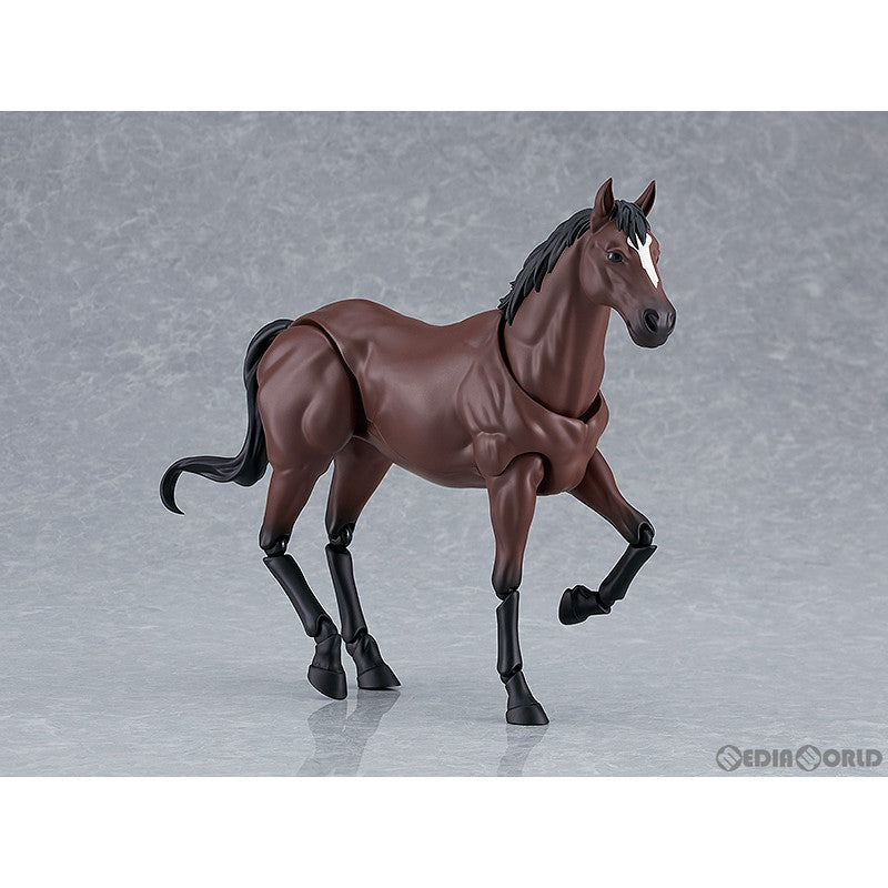 【新品即納】[FIG] figma(フィグマ) 597a 野生馬(茶) (やせいば) 完成品 可動フィギュア マックスファクトリー(20231224)