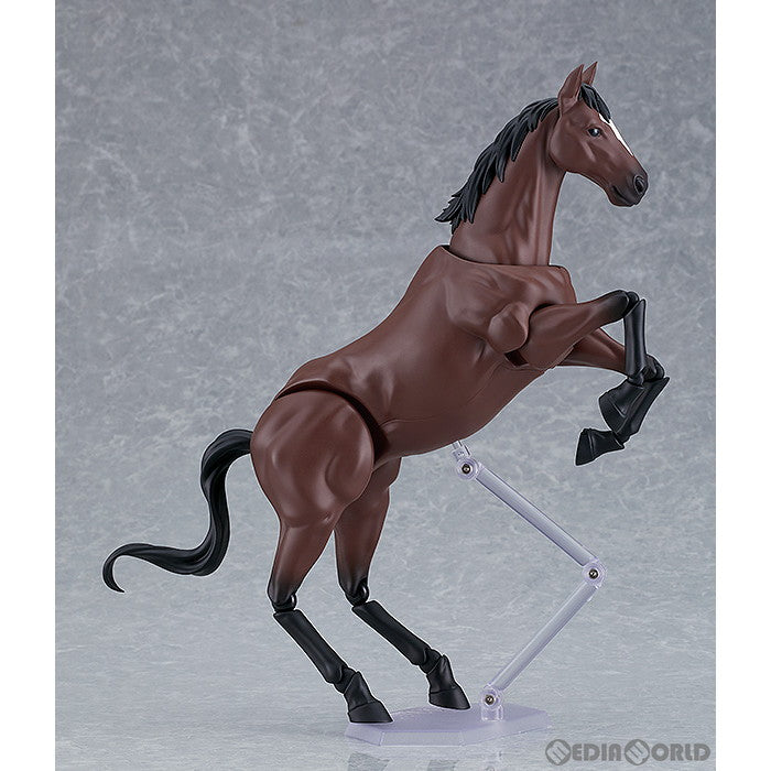 【新品即納】[FIG] figma(フィグマ) 597a 野生馬(茶) (やせいば) 完成品 可動フィギュア マックスファクトリー(20231224)