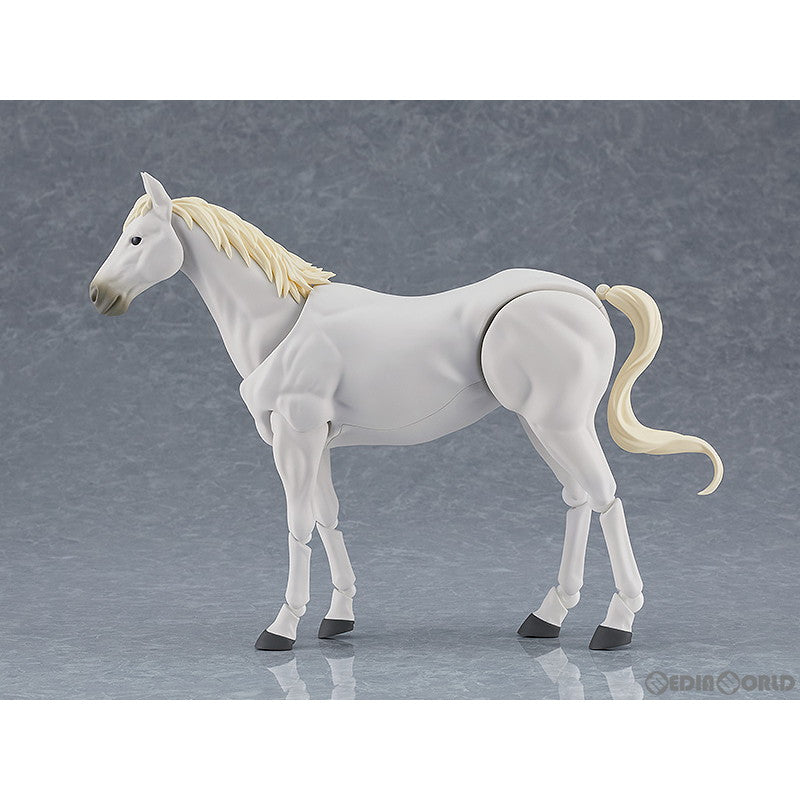 【新品即納】[FIG] figma(フィグマ) 597b 野生馬(白) (やせいば) 完成品 可動フィギュア マックスファクトリー(20231224)