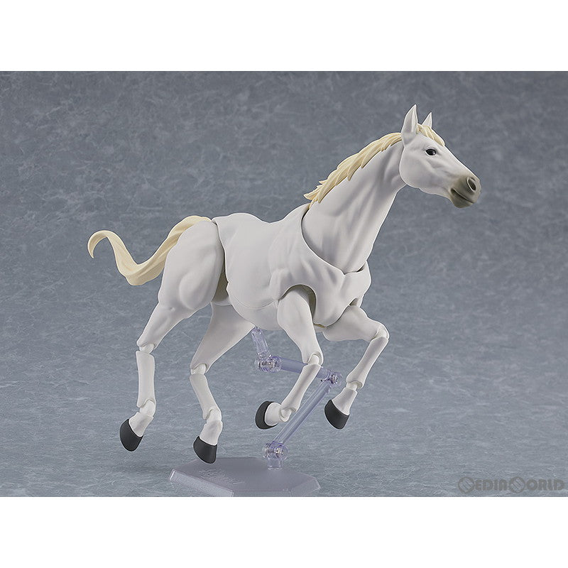 【新品即納】[FIG] figma(フィグマ) 597b 野生馬(白) (やせいば) 完成品 可動フィギュア マックスファクトリー(20231224)