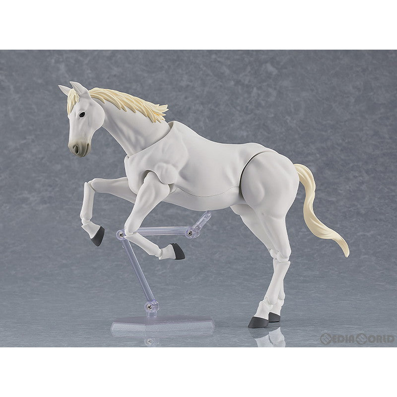 【新品即納】[FIG] figma(フィグマ) 597b 野生馬(白) (やせいば) 完成品 可動フィギュア マックスファクトリー(20231224)