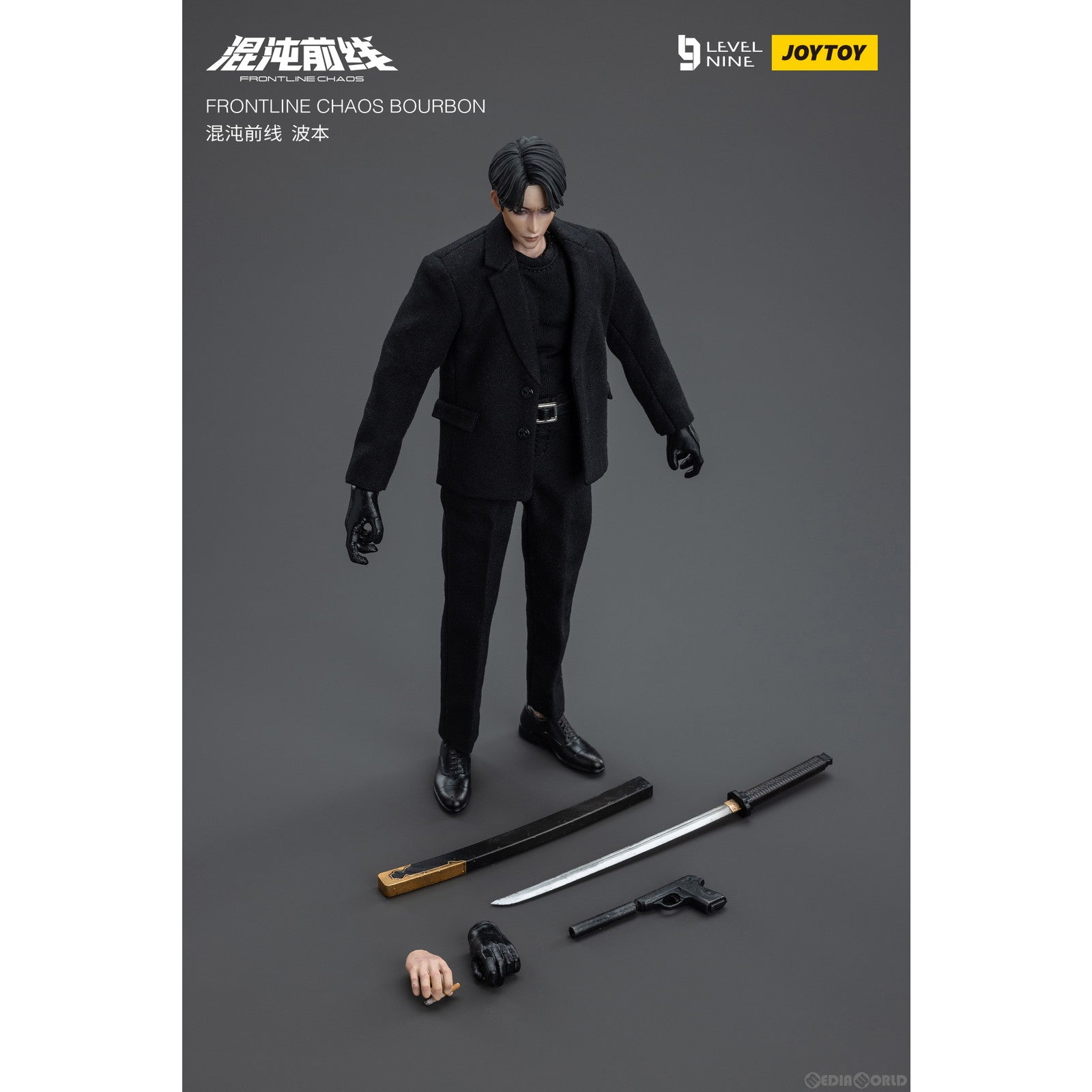 【新品即納】[FIG] 九級社 フロントラインカオス バーボン 1/12 アクションフィギュア JOYTOY(ジョイトイ) (20230731)