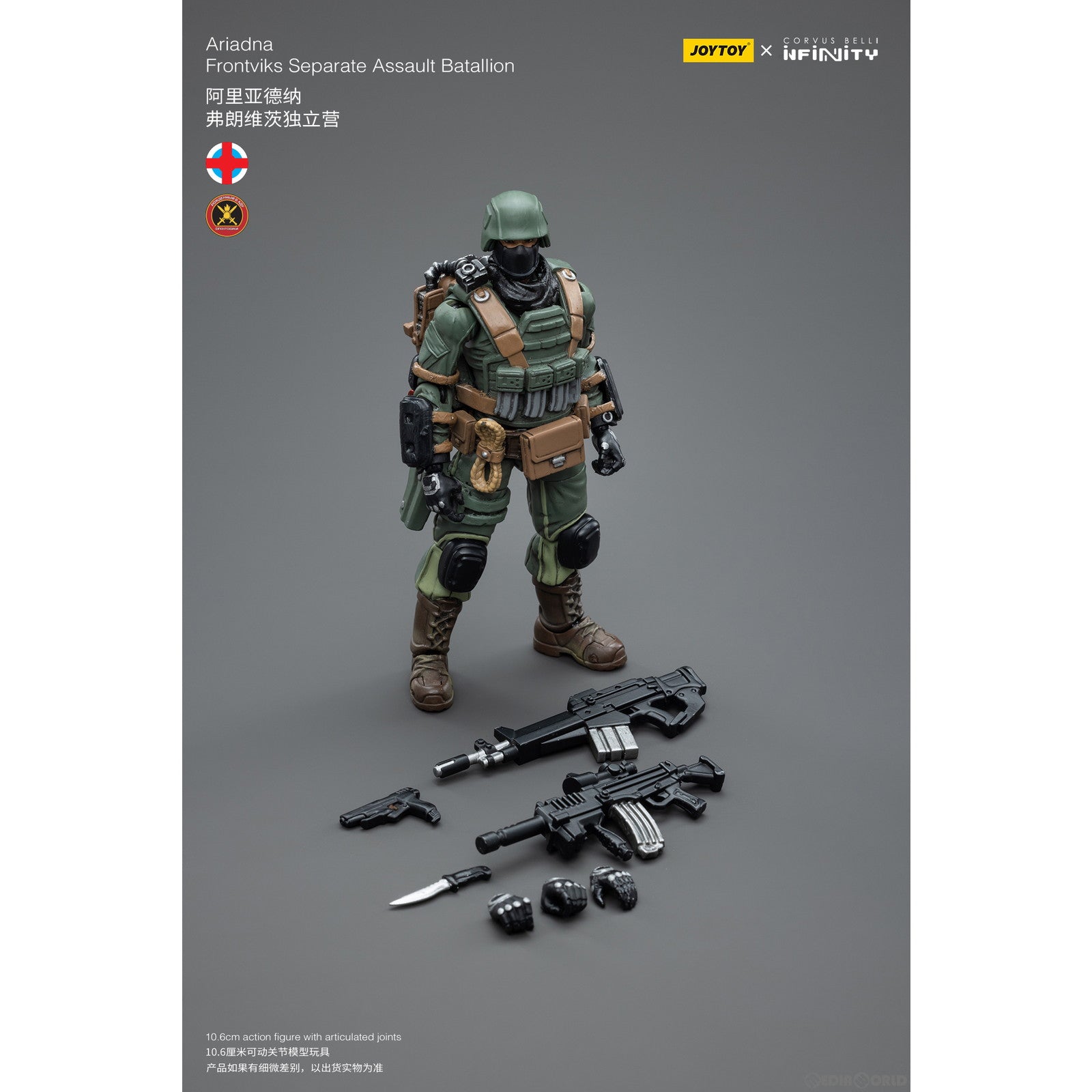 【新品即納】[FIG] JOYTOY×Infinity アリアドナ フロントビクス独立突撃隊 1/18 アクションフィギュア JOYTOY(ジョイトイ) (20230630)