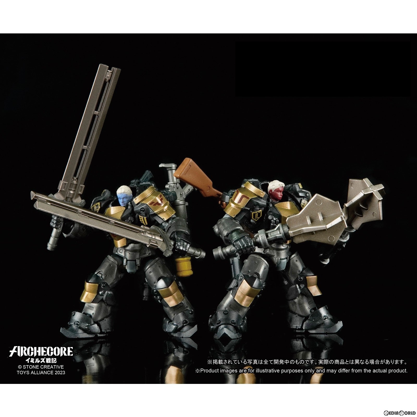 【新品即納】[FIG] ARCHECOREイミルズ戦記 ARC-32 ミスリルホーク軍団 クロウ・スクワッド 1/35 完成品 可動フィギュア TOYS ALLIANCE(トイアライアンス) (20231021)