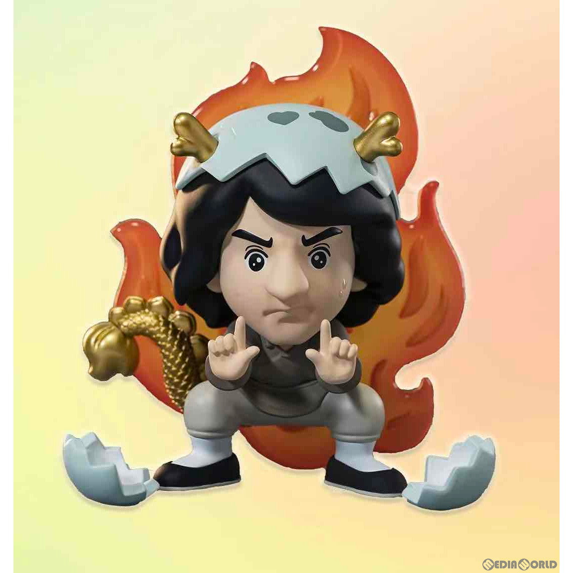 【新品即納】[FIG] ジャッキーチェン芸歴60周年記念 (1) ドラゴン誕生1962〜1972 完成品 フィギュア MOJUE(モジュー) /地球防衛軍秘密基地本部(20230819)