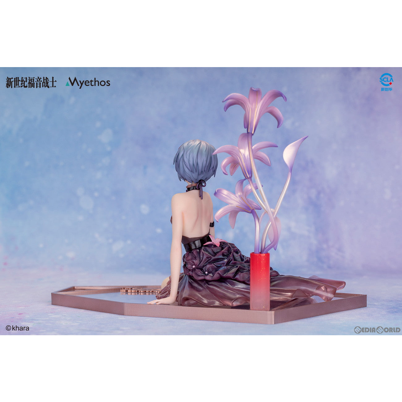 【中古即納】[FIG] 綾波レイ 花の言Ver. エヴァンゲリオン 1/7 完成品 フィギュア Myethos(ミートス)(20240303)