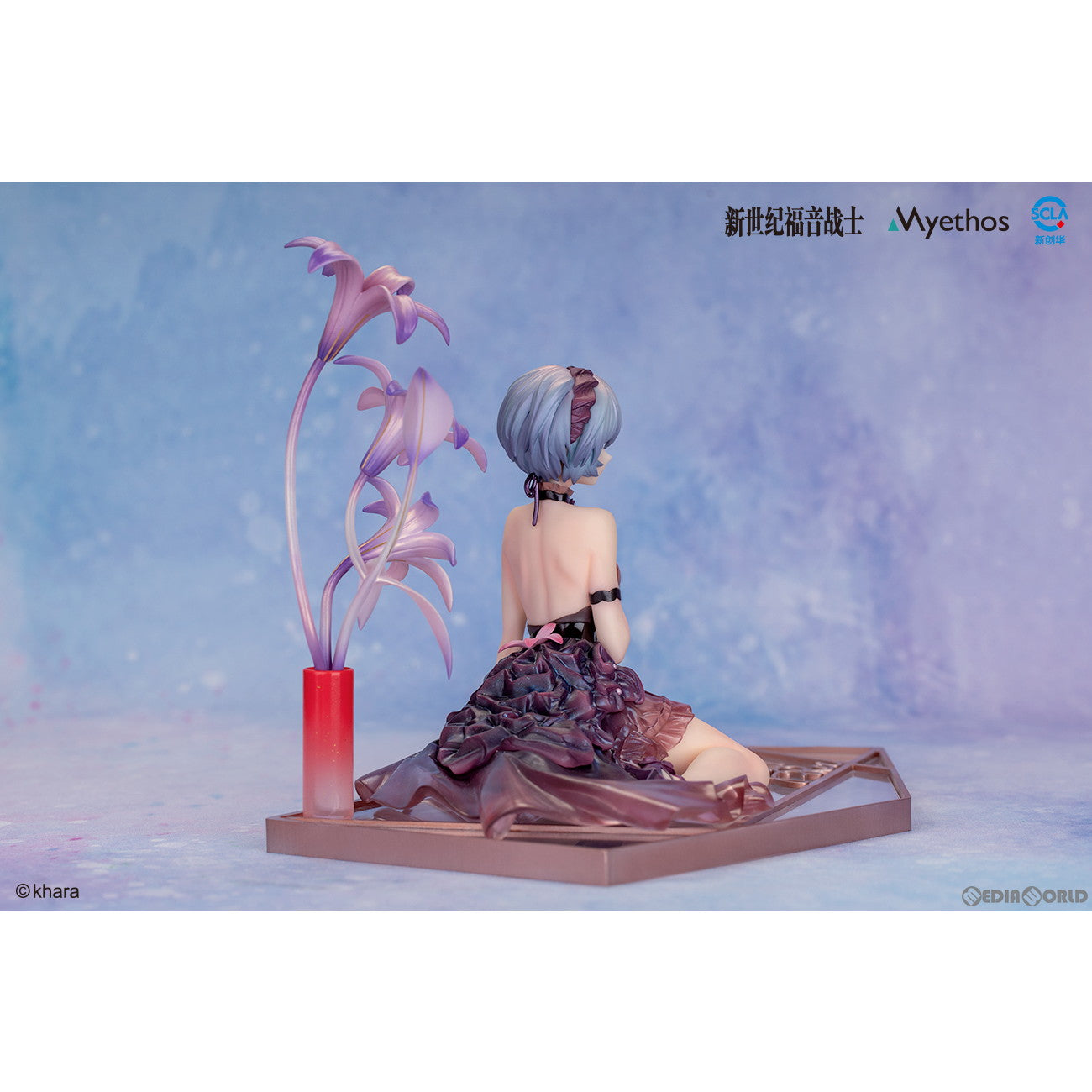 【中古即納】[FIG] 綾波レイ 花の言Ver. エヴァンゲリオン 1/7 完成品 フィギュア Myethos(ミートス)(20240303)