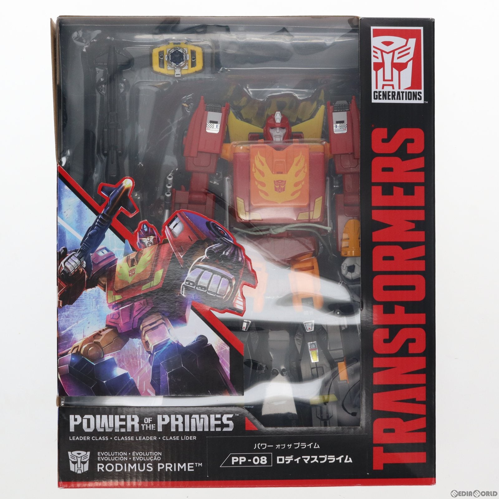 【中古即納】[TOY] トランスフォーマー パワーオブザプライム PP-08 ロディマスプライム 完成トイ タカラトミー(20180526)
