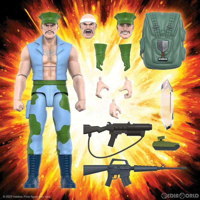 【新品即納】[FIG] ガンホー G.I. JOE(G.I.ジョー) アルティメイト 7インチ アクションフィギュア スーパー7(20240430)