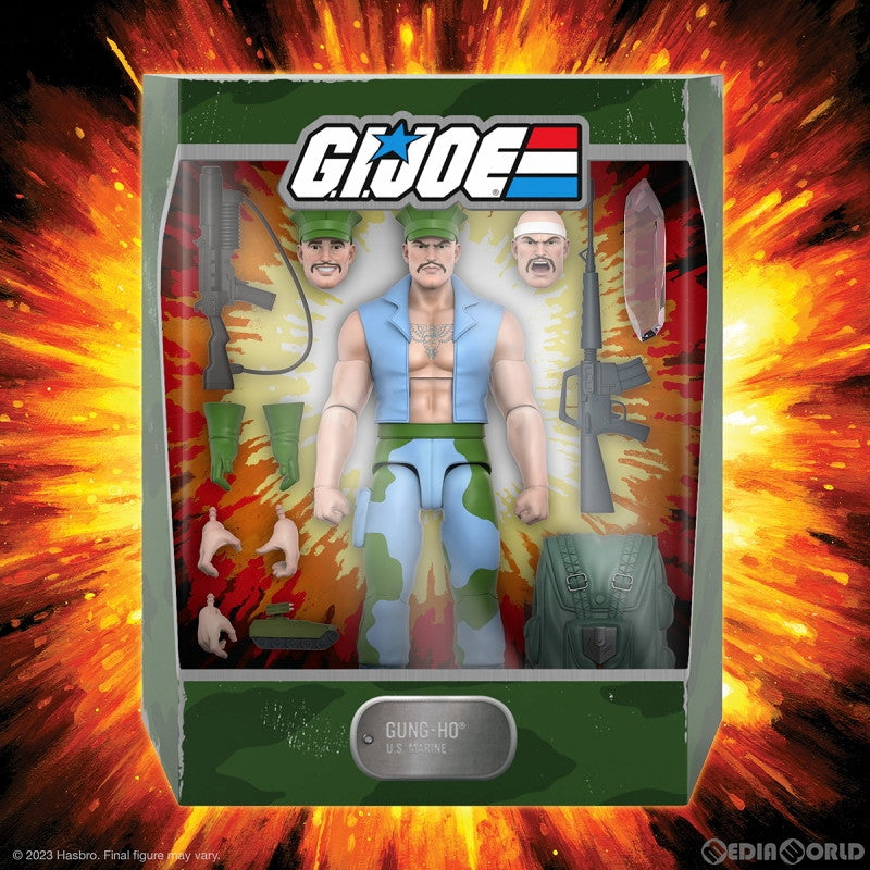【新品即納】[FIG] ガンホー G.I. JOE(G.I.ジョー) アルティメイト 7インチ アクションフィギュア スーパー7(20240430)