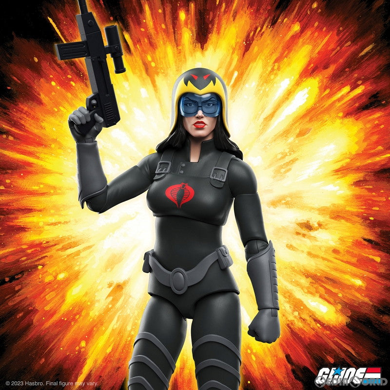 【新品即納】[FIG] バロネス(ブラックスーツ Ver.) G.I. JOE(G.I.ジョー) アルティメイト 7インチ アクションフィギュア スーパー7(20240430)