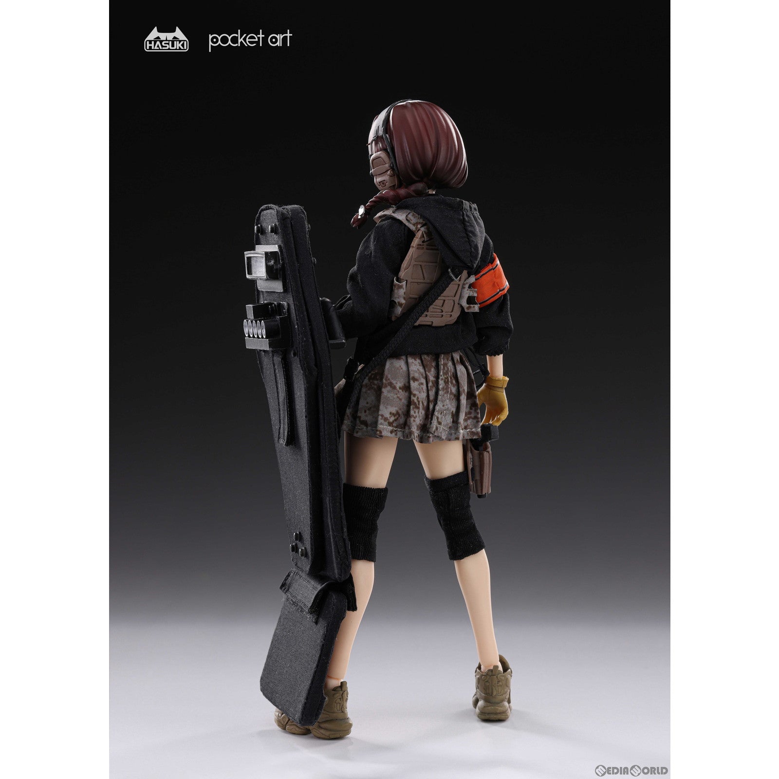 【中古即納】[FIG] POCKET ART SERIES PA004 卯月怜(うづきれい) 1/12 完成品 可動フィギュア HASUKI(ハスキ)(20240131)