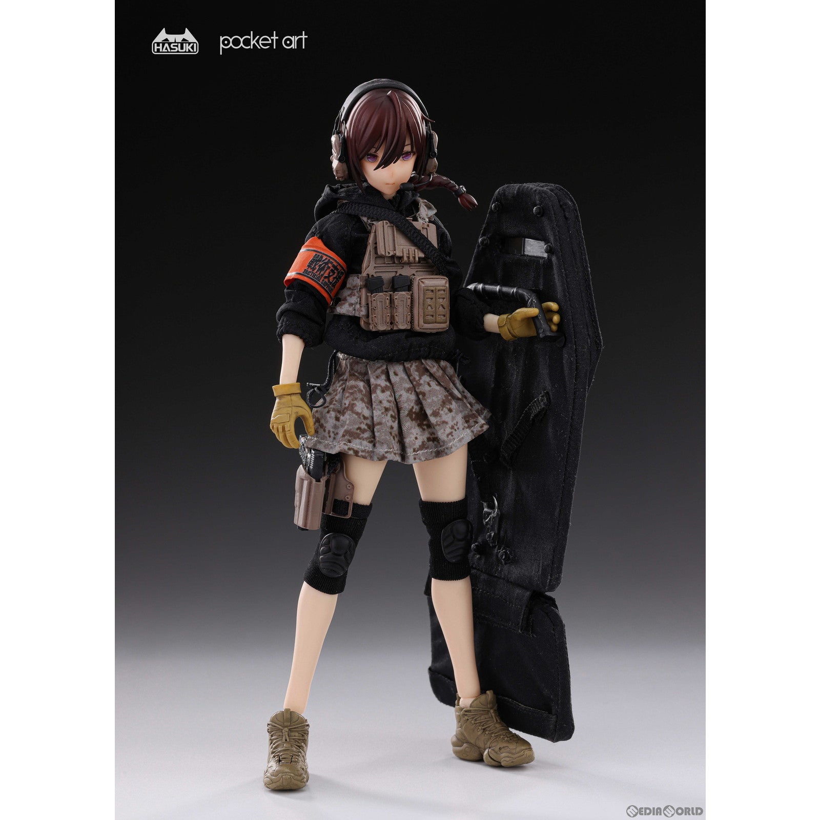 【中古即納】[FIG] POCKET ART SERIES PA004 卯月怜(うづきれい) 1/12 完成品 可動フィギュア HASUKI(ハスキ)(20240131)