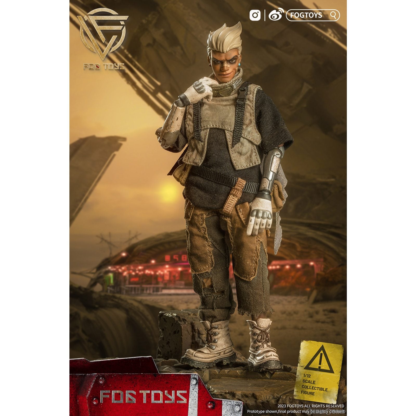 【新品即納】[FIG] ファンタジー・アルファベットシリーズ EA01 A 1/12 完成品 可動フィギュア FOGTOYS(フォグトイズ) (20240323)