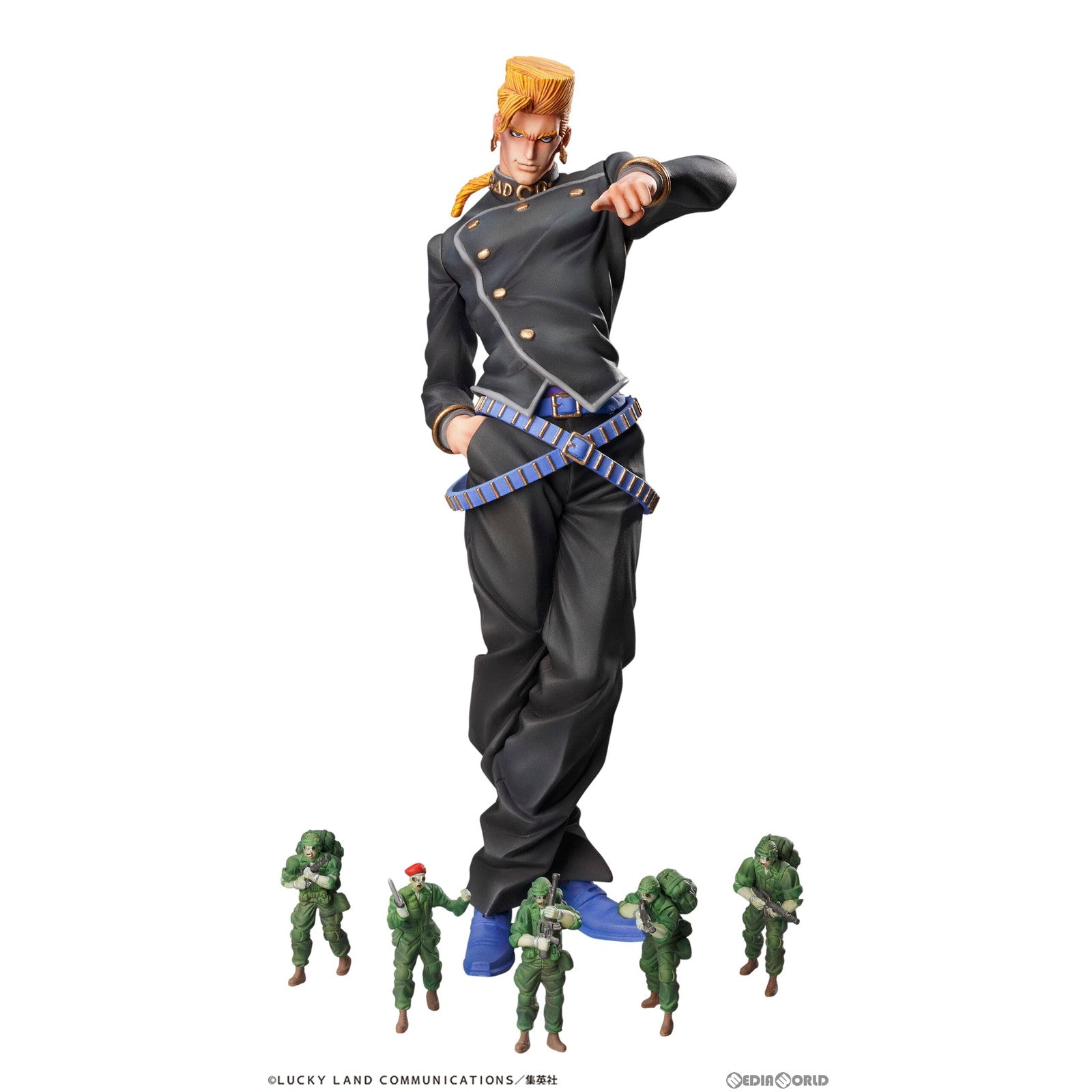 【中古即納】[FIG] (再販)スタチューレジェンド 虹村形兆&バッド・カンパニー(にじむらけいちょう) ジョジョの奇妙な冒険 第4部 完成品 フィギュア メディコス・エンタテインメント(20231223)