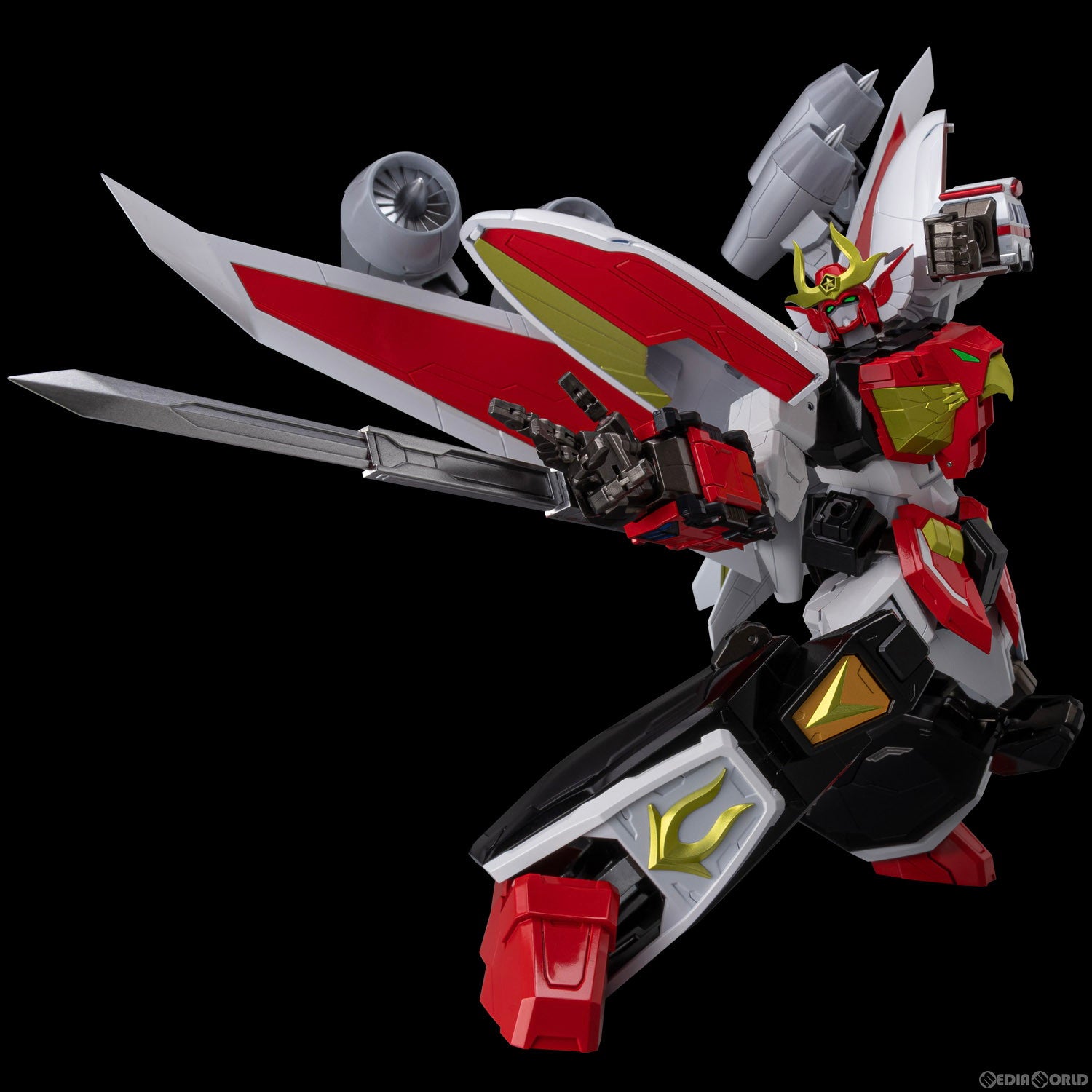 【中古即納】[FIG] METAMOR-FORCE(メタモルフォース) ファイヤーダグオン 勇者指令ダグオン 完成品 可動フィギュア 千値練(せんちねる)(20240121)