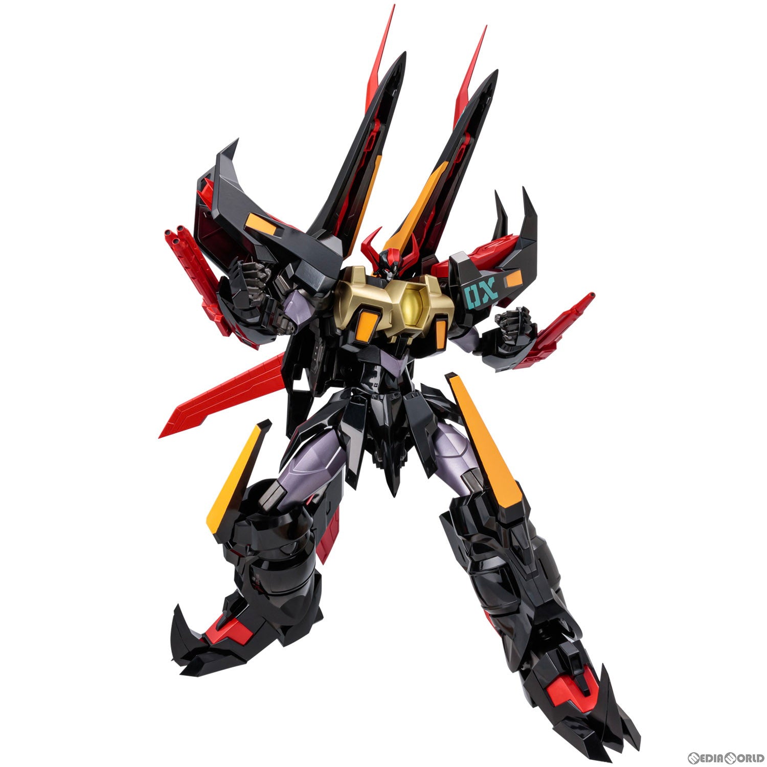 【新品即納】[FIG]RIOBOT 鉄人28号FX ブラックオックス 超電動ロボ 鉄人28号FX 完成品 可動フィギュア 千値練(せんちねる)(20231130)