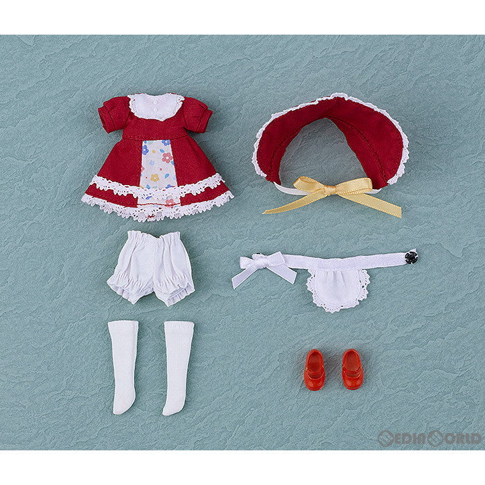 【新品即納】[FIG] ねんどろいどどーる おようふくセット レトロワンピース(レッド) フィギュア用アクセサリ グッドスマイルカンパニー(20231119)