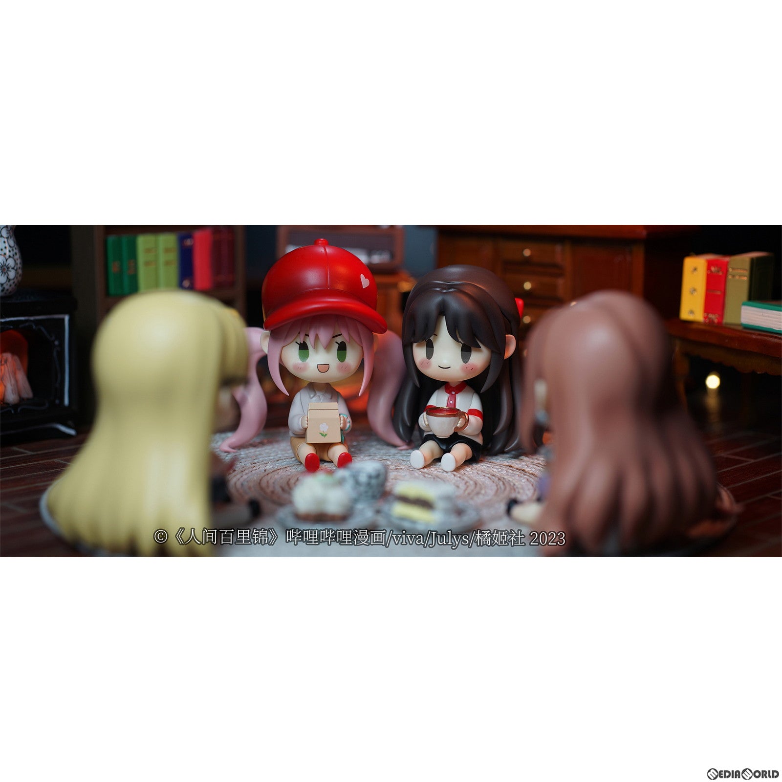 【新品即納】[FIG] ポストカード付属 人間百里錦 デフォルメフィギュア 4種セット 完成品 MINIFUNTOWN(ミニファンタウン) (20240125)